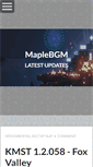 Mobile Screenshot of maplebgm.com